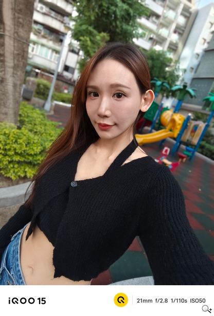 iQOO 15 相機測試 - 自拍景深-中