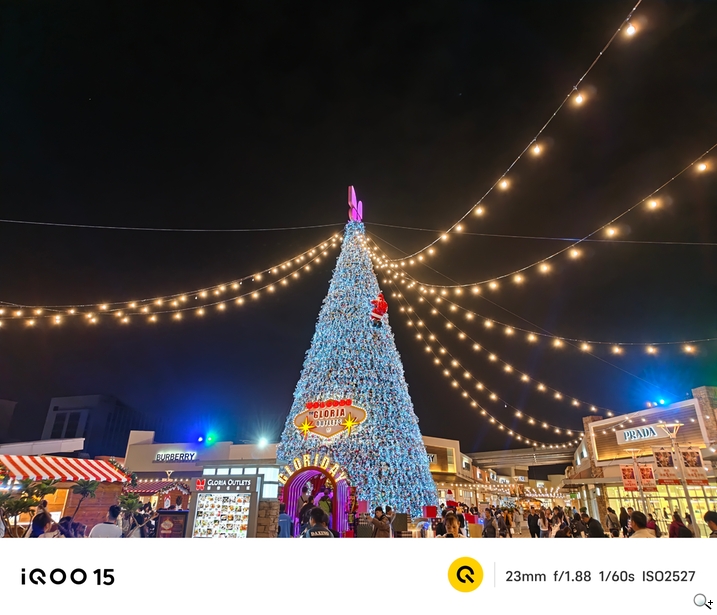iQOO 15 相機測試 - 夜間長焦 1x