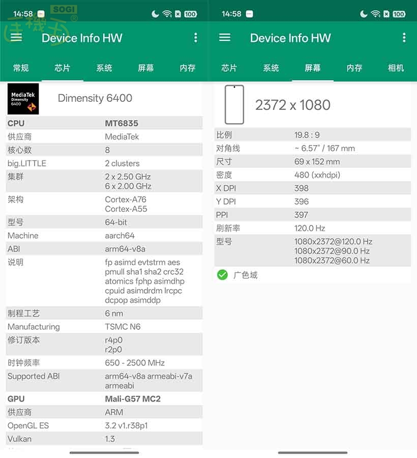 realme 15T 效能跑分 - CPU / GPU