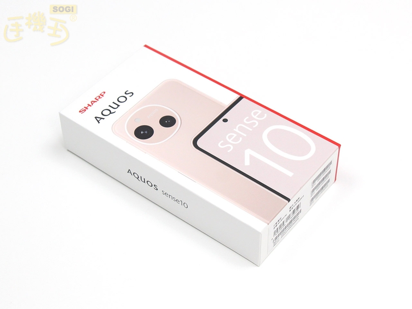 夏普 AQUOS sense10 外觀介紹 - 手機盒裝
