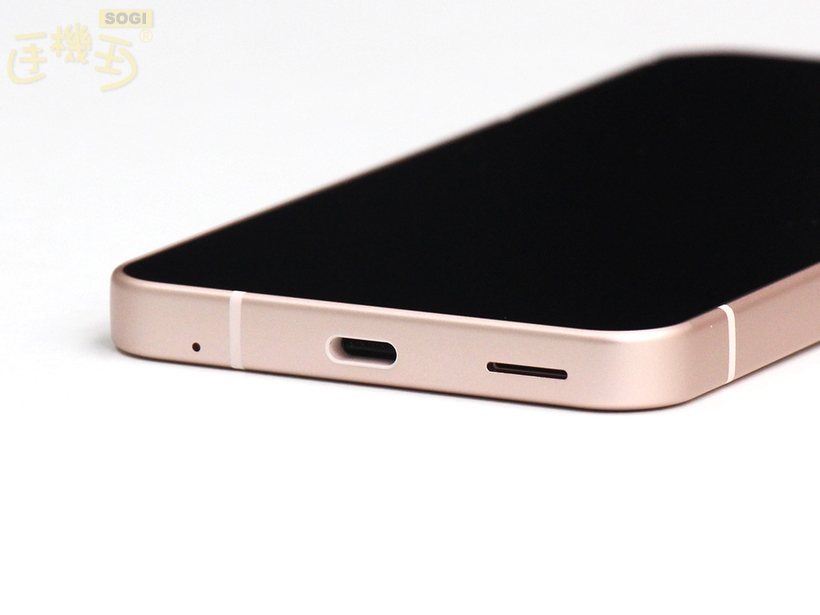 夏普 AQUOS sense10 外觀介紹 - 底部