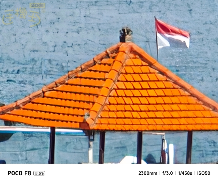 POCO F8 Ultra 攝錄體驗 - 100X (AI 2300mm 等效)