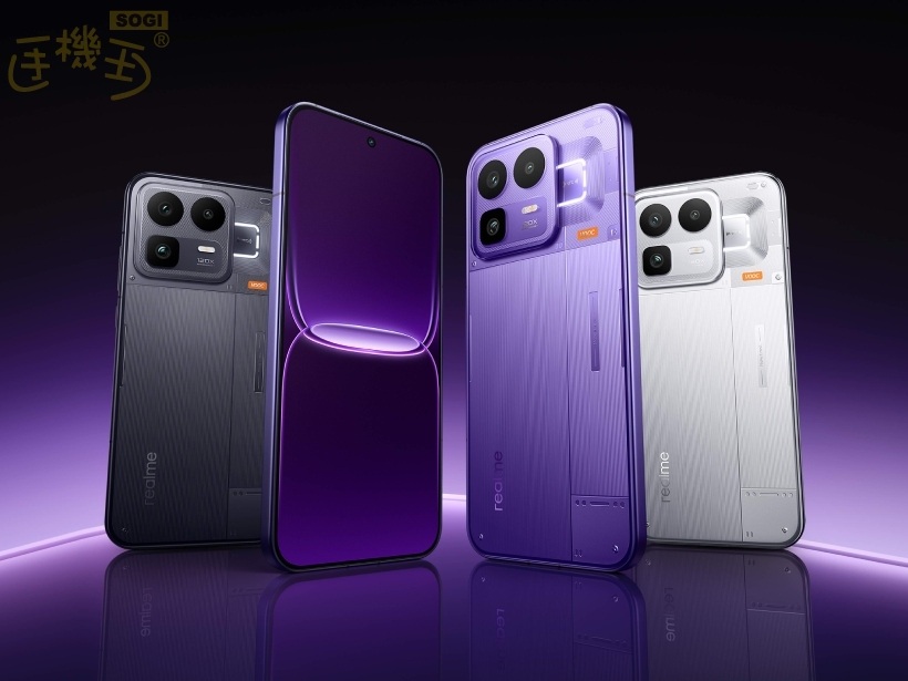 realme Neo8透明RGB電競旗艦手機發表8千大電量搭配高通S8 Gen 5- SOGI