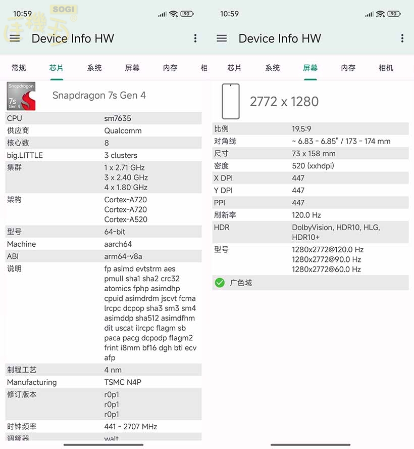 REDMI Note 15 Pro+ 5G 效能測試 - CPU / GPU