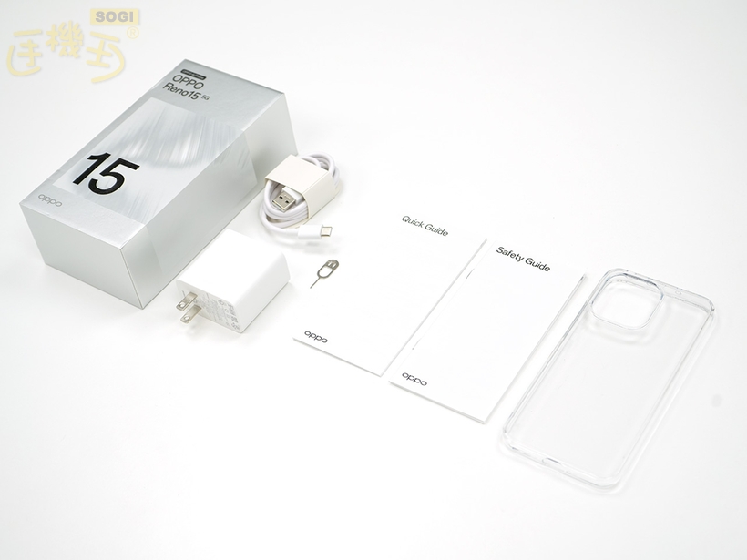 OPPO Reno15 5G 外觀介紹 - 盒裝配件