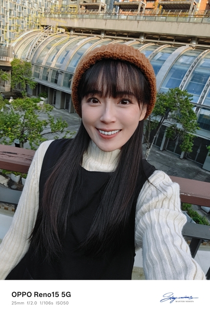 OPPO Reno15 5G 相機體驗 - 明豔濾鏡