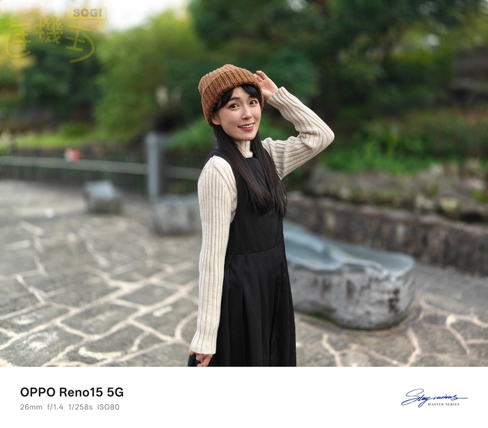 OPPO Reno15 5G 相機體驗 - 人像效果 (f1.4)