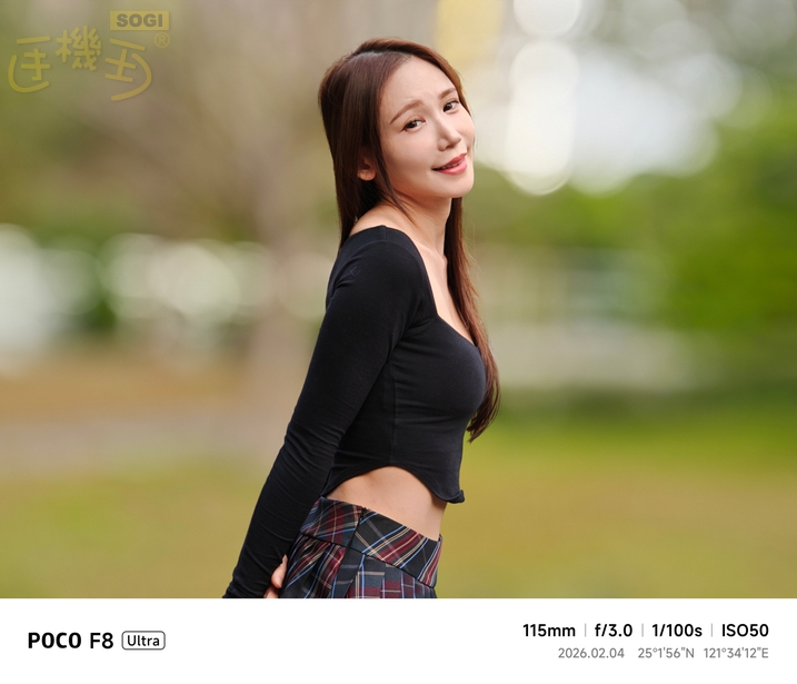 POCO F8 Ultra 攝錄體驗 - 人像效果 (f0.95)