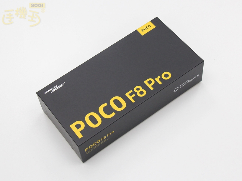 POCO F8 Pro 外觀介紹 - 手機盒裝