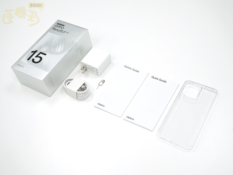 OPPO Reno15 F 外觀介紹 - 盒裝配件