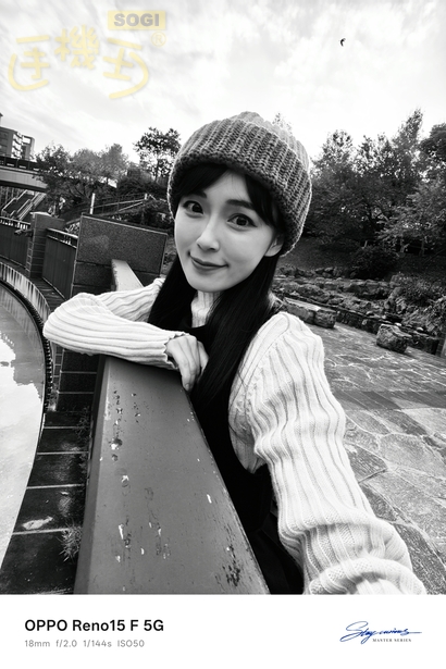 OPPO Reno15 F 攝錄體驗 - 黑白濾鏡