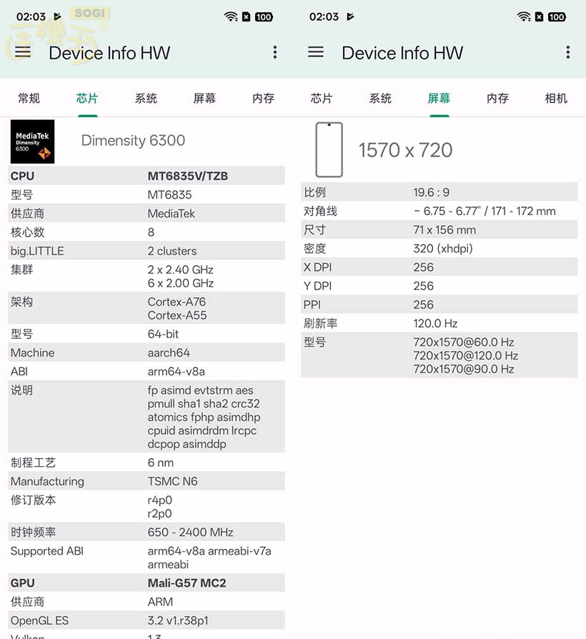OPPO A6s 5G 效能測試 - CPU / GPU