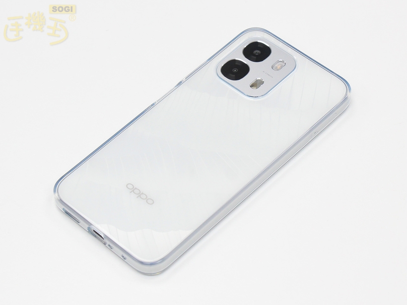 OPPO A6s 5G 外觀介紹 - 保護套背面
