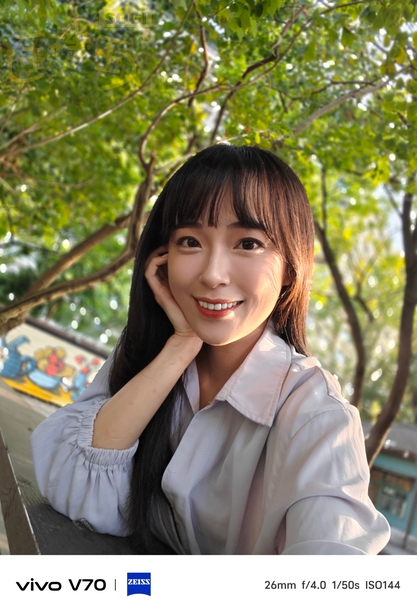 vivo V70 相機體驗 - Planar 人像光斑