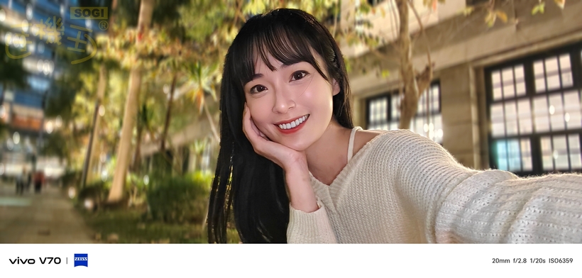 vivo V70 相機體驗 - Cinematic 人像光斑