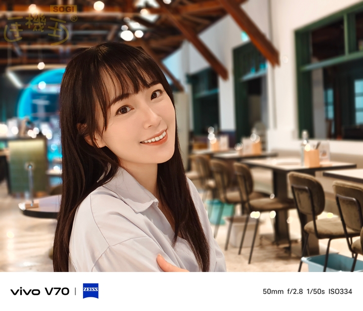 vivo V70 相機體驗 - Distagon 人像光斑