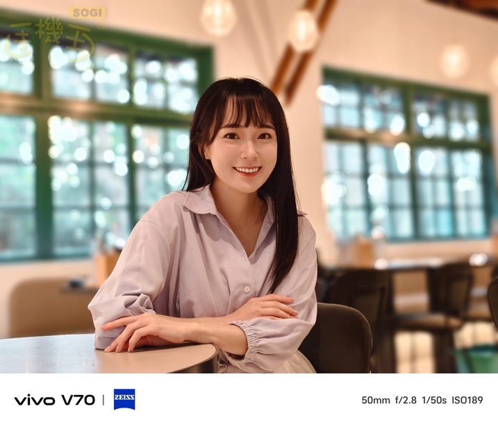 vivo V70 相機體驗 - Sonnar 人像光斑