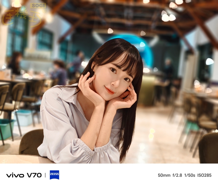 vivo V70 相機體驗 - B-Speed 人像光斑