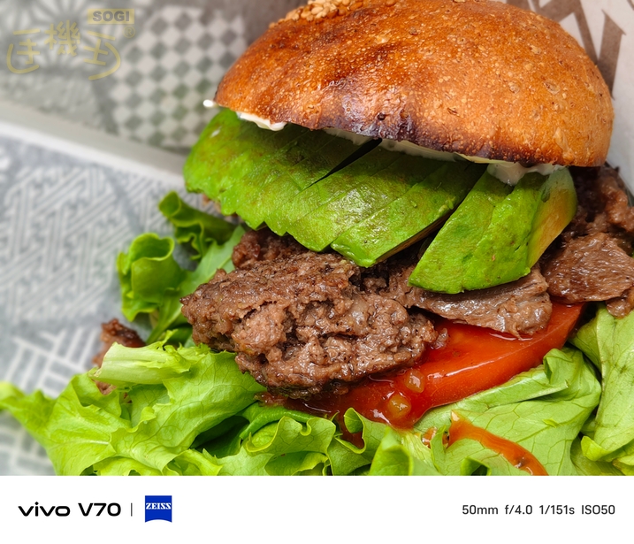 vivo V70 相機體驗 - 日拍-漢堡