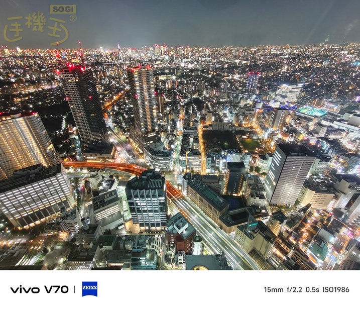 vivo V70 相機體驗 - 夜拍-夜景