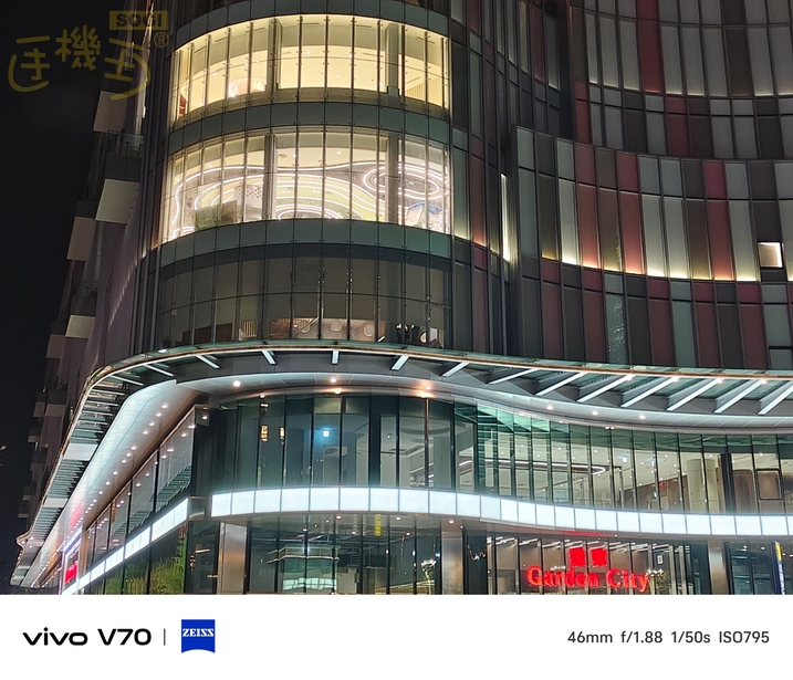 vivo V70 相機體驗 - 夜拍-2X