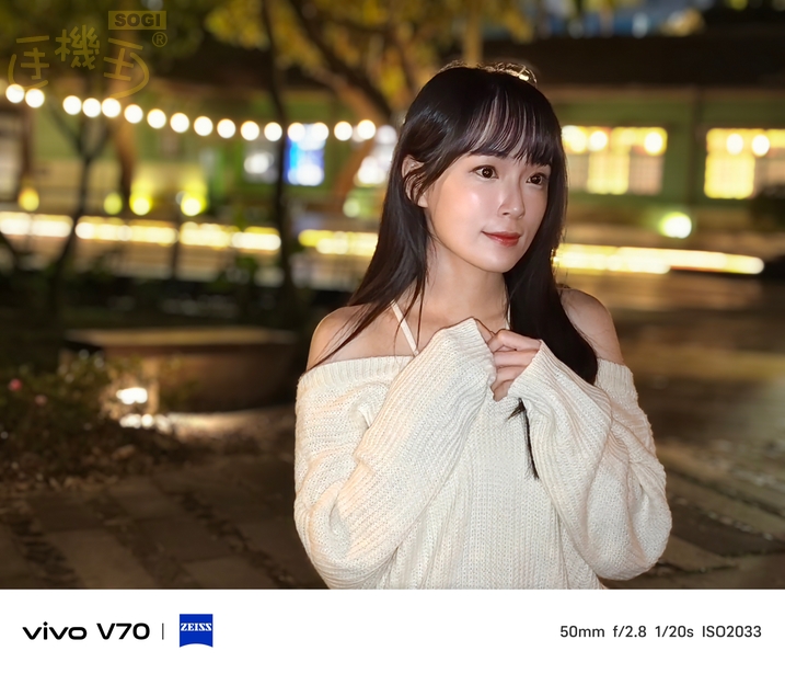 vivo V70 相機體驗 - AI柔光環（高）