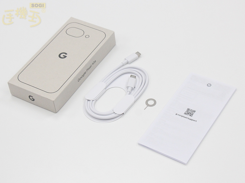 Google Pixel 10a 開箱外觀 - 內容物配件