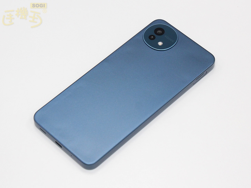 SHARP AQUOS wish5s 外觀介紹 - 背面