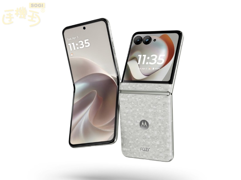 Motorola razr 2026 價格與上市資訊 - PANTONE Bright White