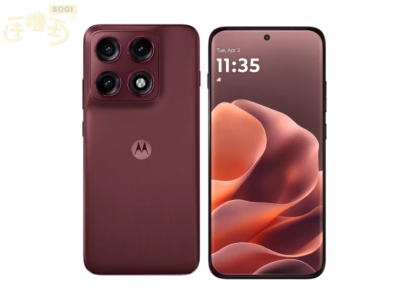 Motorola 新機上市資訊 - PANTONE Zinfandel