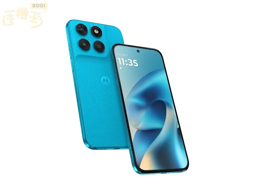 Motorola 新機上市資訊 - PANTONE Blue Atoll