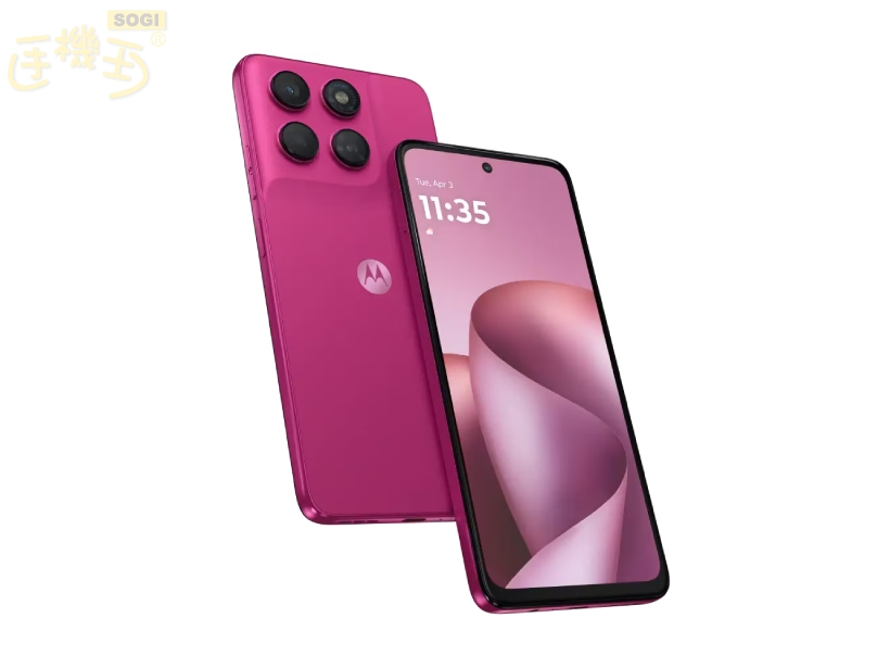 Motorola 新機上市資訊 - PANTONE Fuchsia Red