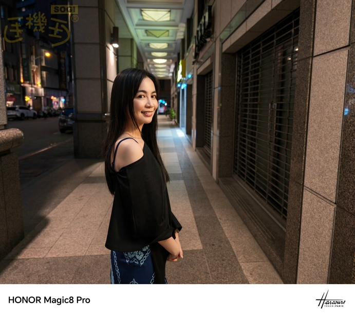HONOR Magic8 Pro 相機體驗 - 1x 夜間人像