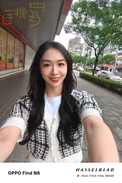 OPPO Find N6 相機體驗 - 人像景深-弱