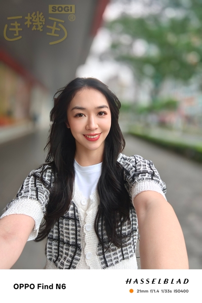 OPPO Find N6 相機體驗 - 人像景深-強