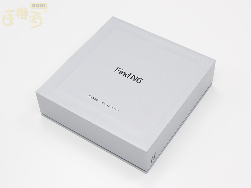 OPPO Find N6 開箱外觀 - 手機盒裝