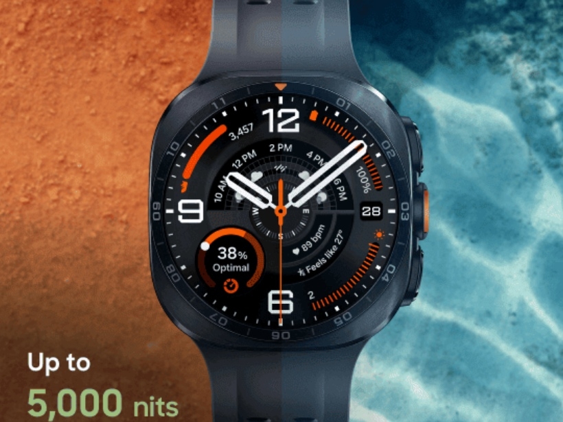 SAMSUNG Galaxy Watch Ultra2 新品特色 - 三星 Watch Ultra2 亮度
