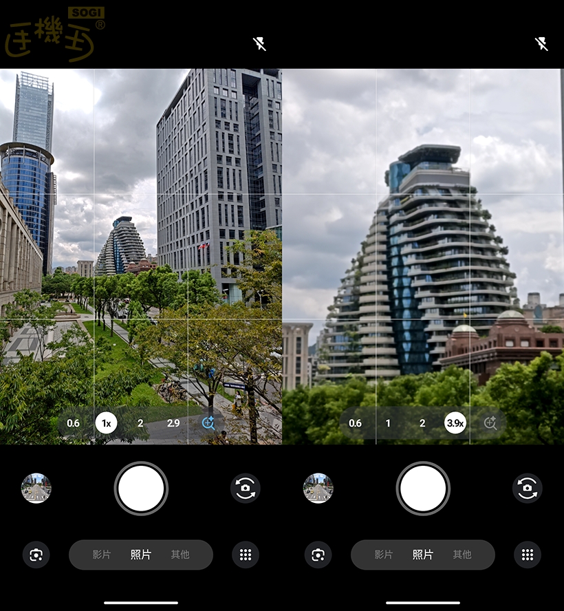 相機實測：徠卡三鏡頭與 AI 智慧變焦的拍攝體驗 - 後鏡頭 UI
