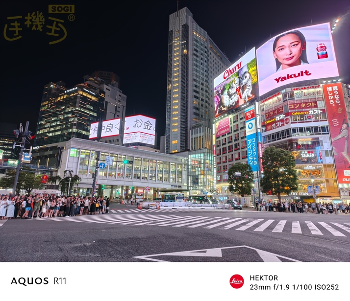 相機實測：徠卡三鏡頭與 AI 智慧變焦的拍攝體驗 - 渋谷站