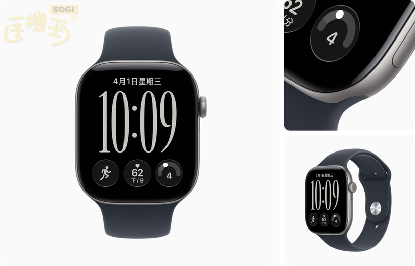 Apple 新穿戴裝置上市時間?價格多少錢? - Watch Series 12 太空灰色