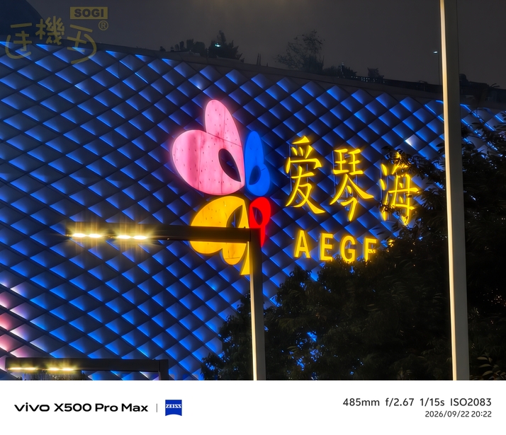 vivo X500 Pro Max 街拍攝影體驗 - 485mm (20x)